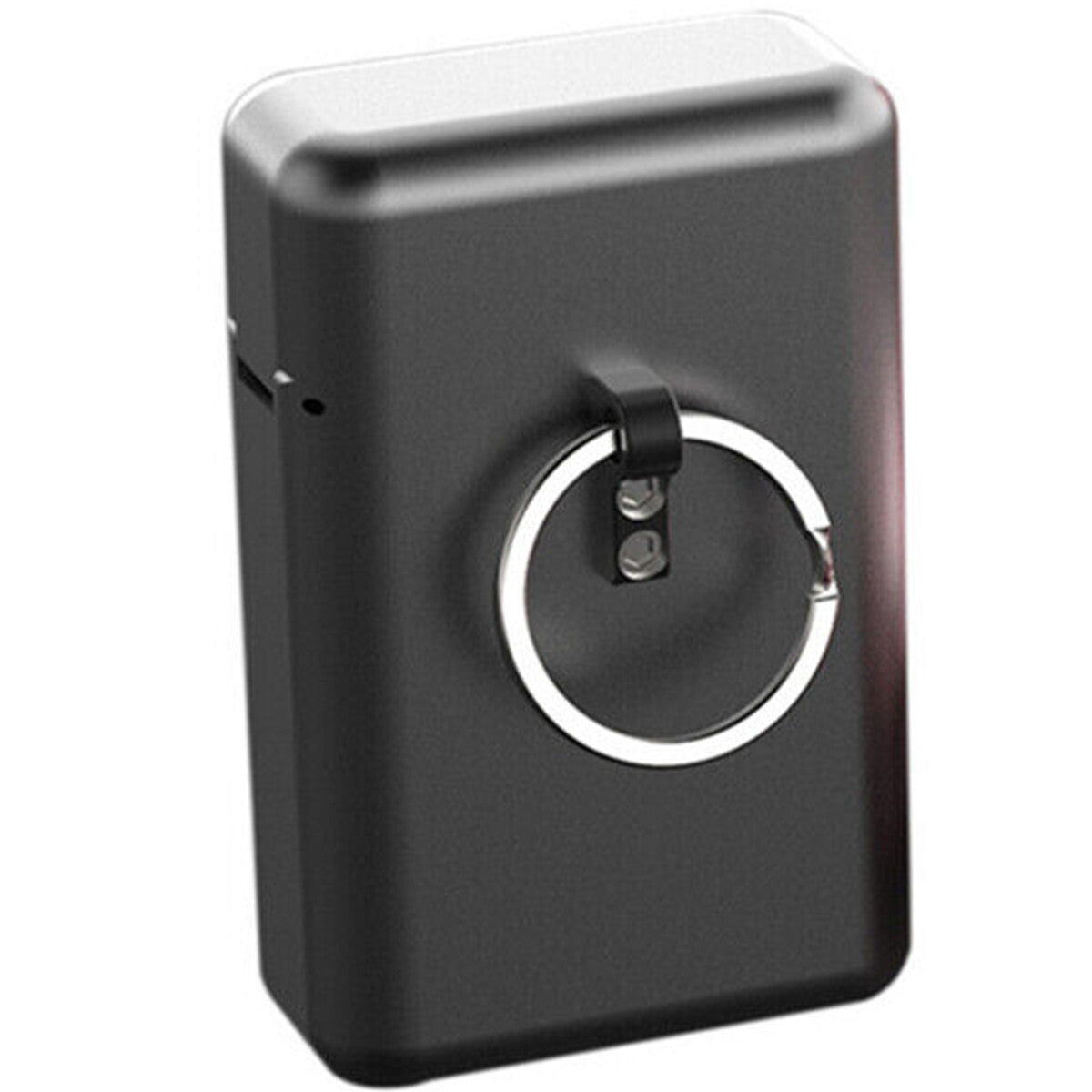 Car Key Case RFID Anti-Theft Signal Blocker Keyless Entry Shield Pouch W/Ring