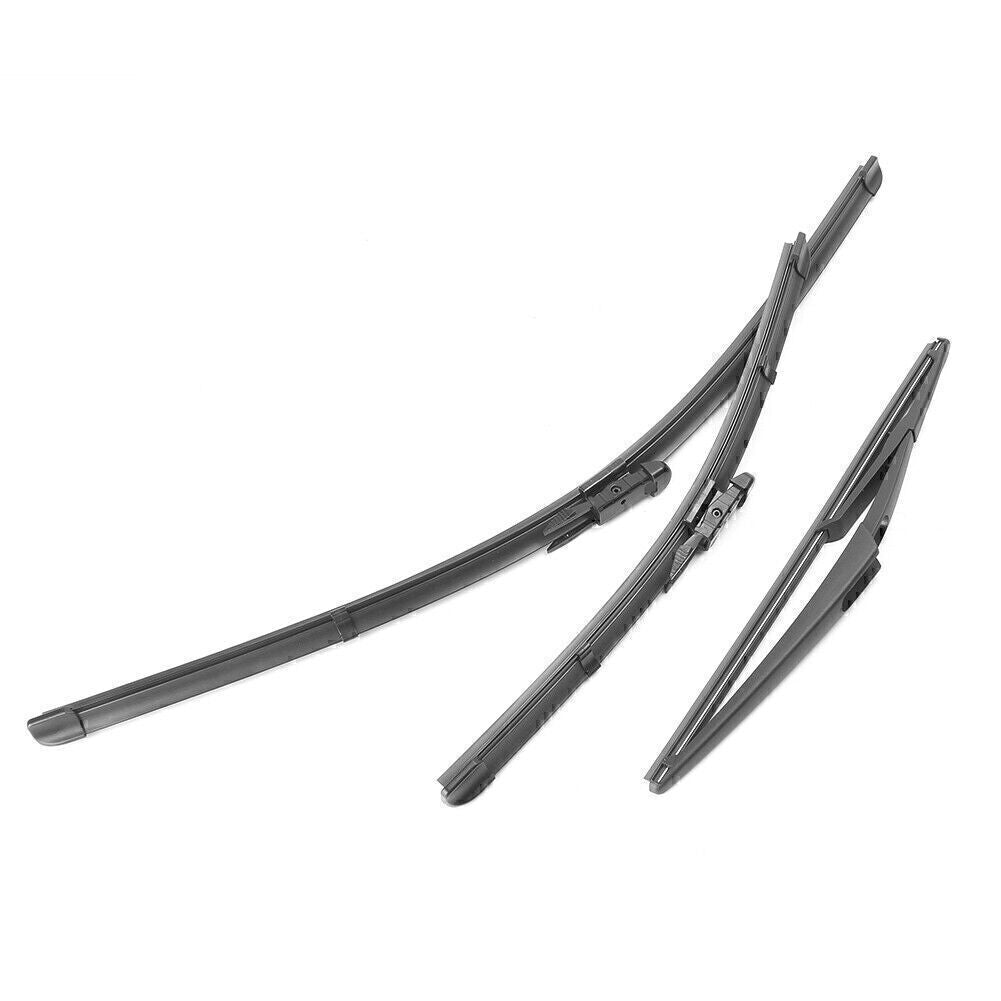 24+15+12 Front Rear Wiper Blades For 2006-2013 Dualis / for Nissan Qashqai J10