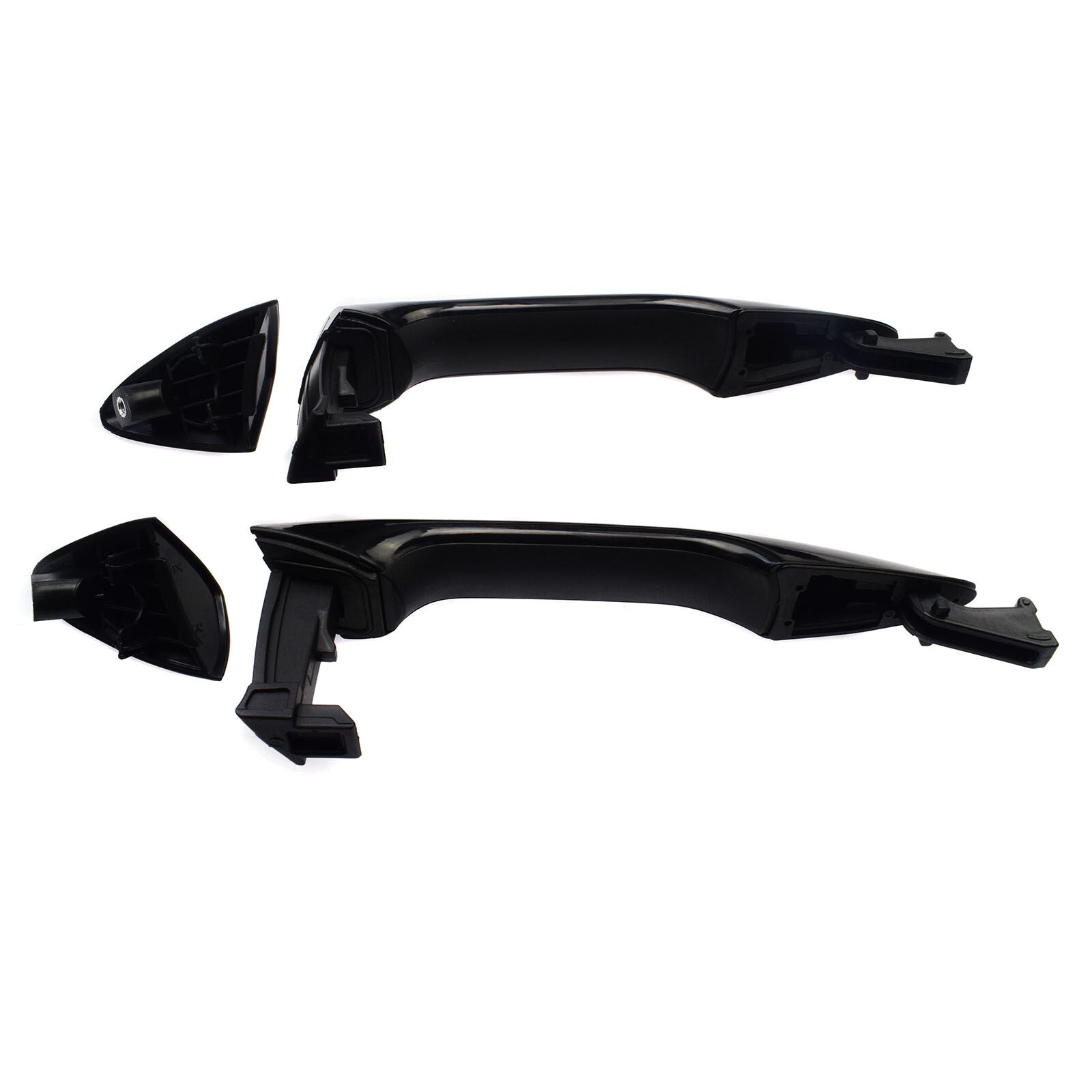 2-piece set of left and right exterior door handles suitable for Hyundai for Elantra 2011-2016- v