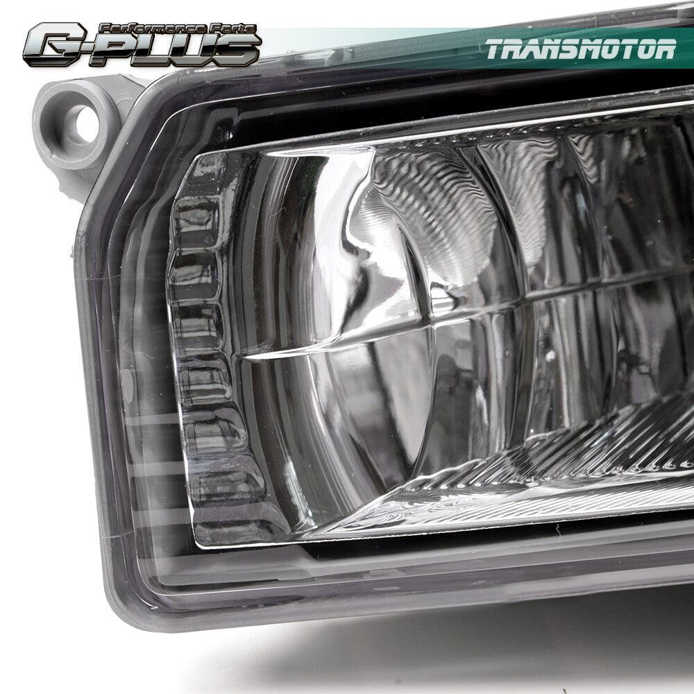 Fits 2005 - 2006 for Camry Clear Lens Anti-collision Fog Light with Bulb + Wire + Switch - v