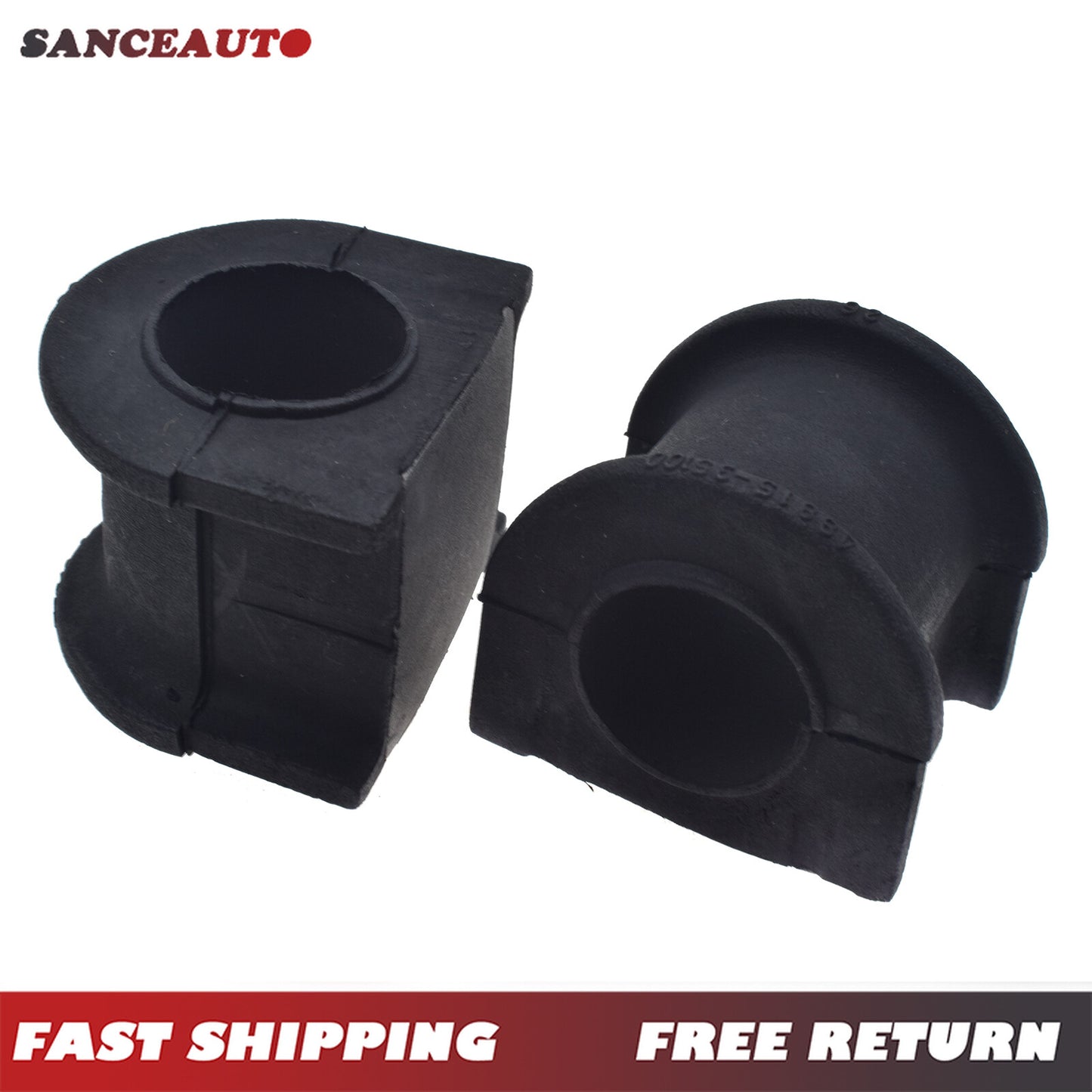 Two-piece set of front stabilizer bar bushings for 4Runner 1996-2002. n