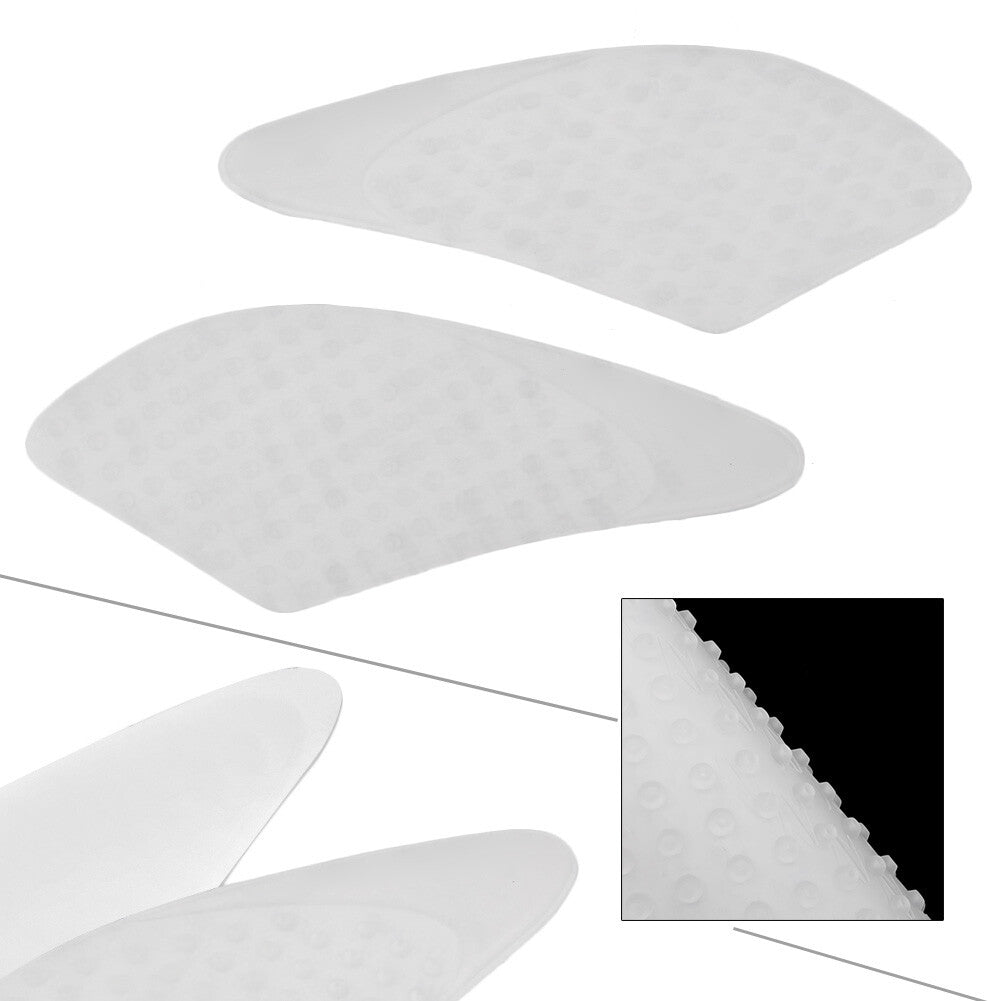 Tank Traction Side Pad Gas Fuel Knee Grip Protector Fit for Kawasaki ZX6R Pair