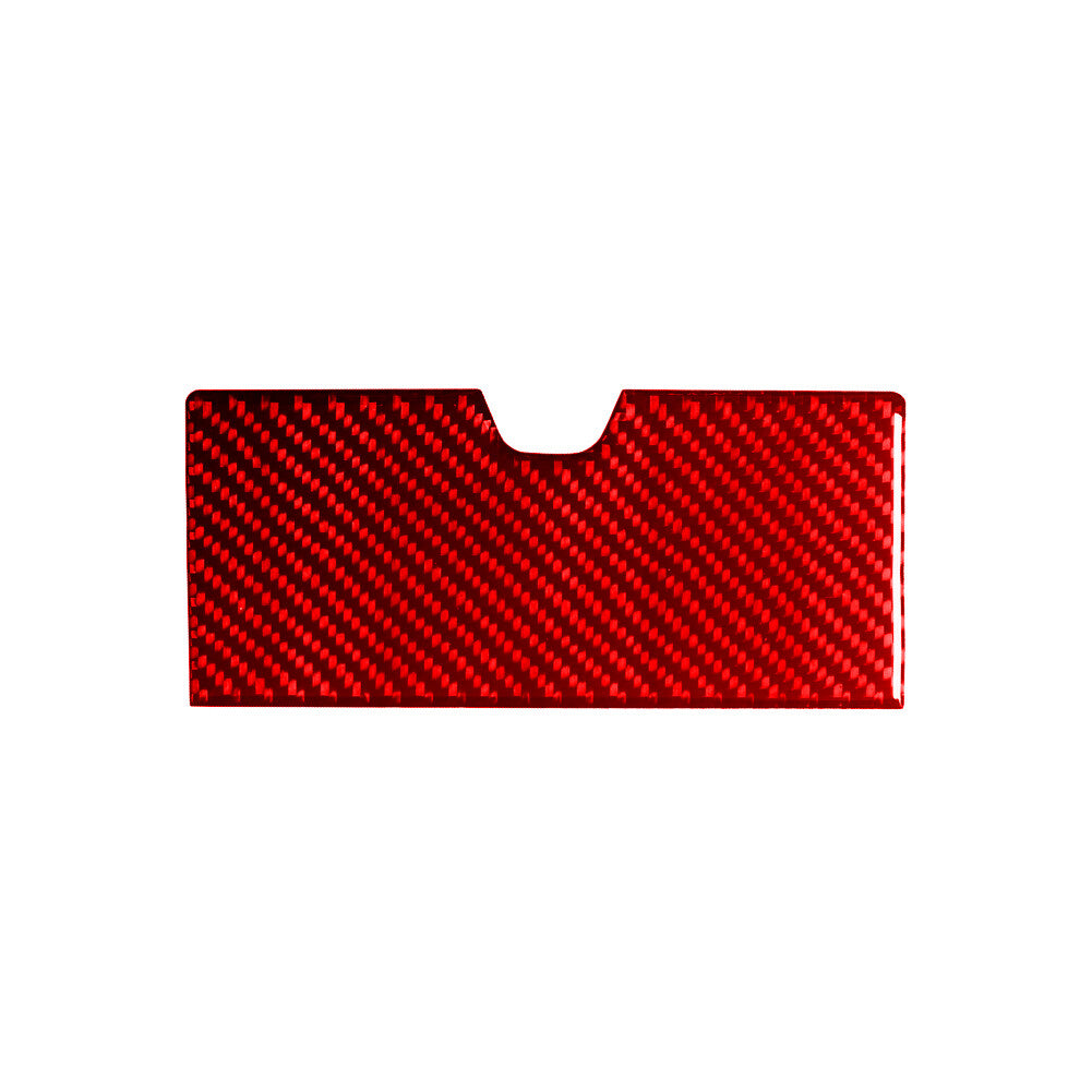 Red Carbon Fiber Floor Console Front Cover Trim for LEXUS RX330 RX350 2004-2009 v