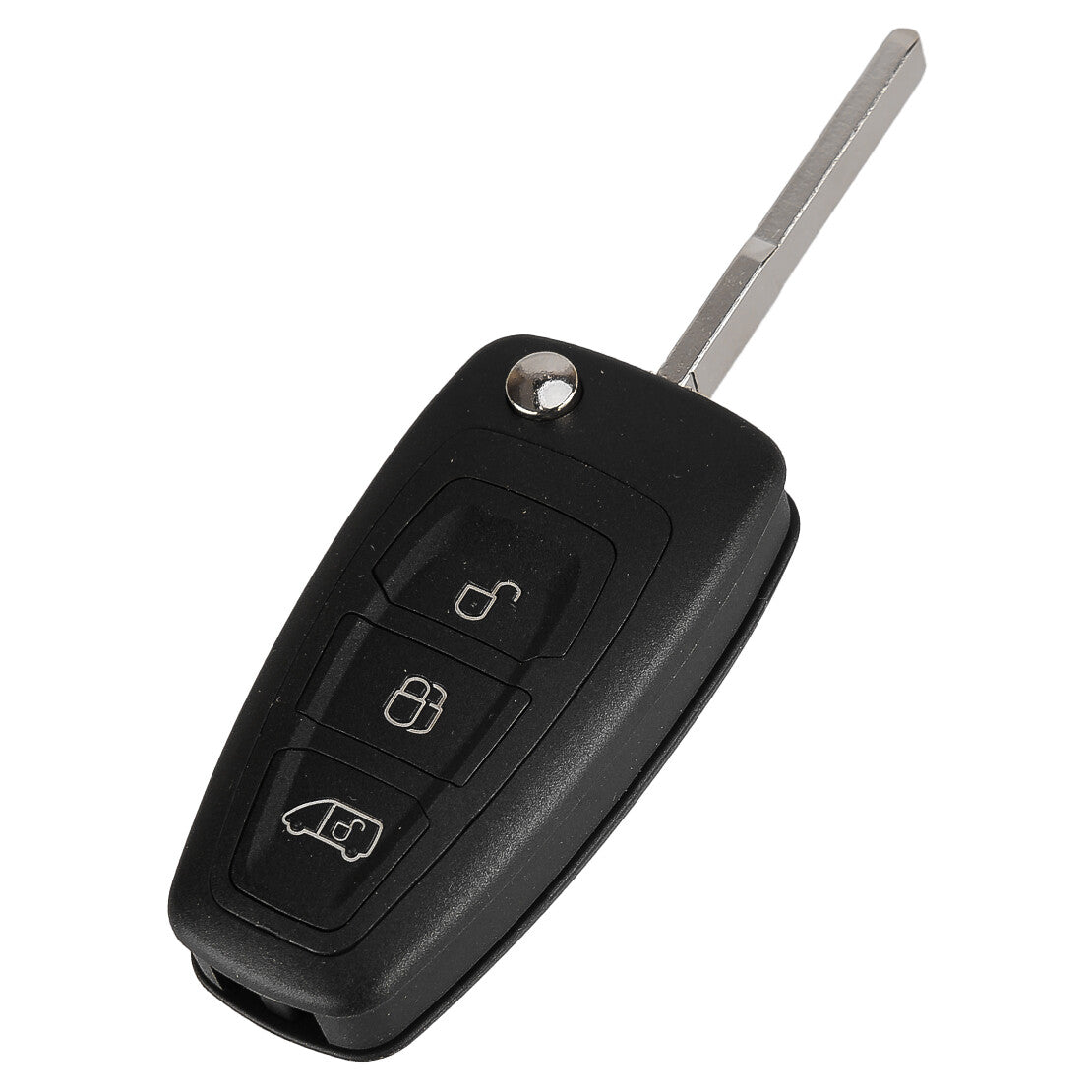 Uncut Flip Key Shell Case 3Button fit for Transit Tourneo Custom 2016-2020 v