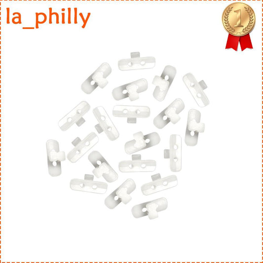 20Pcs For W124 S124 C124 E-Class 1985-1995 Body Moulding Trim Clip Clamp White