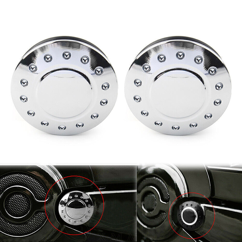 for Harley V-Rod Night Rod VRSC VRSCD 2xCNC Swingarm Pivot Bolt Cover Chrome Q
