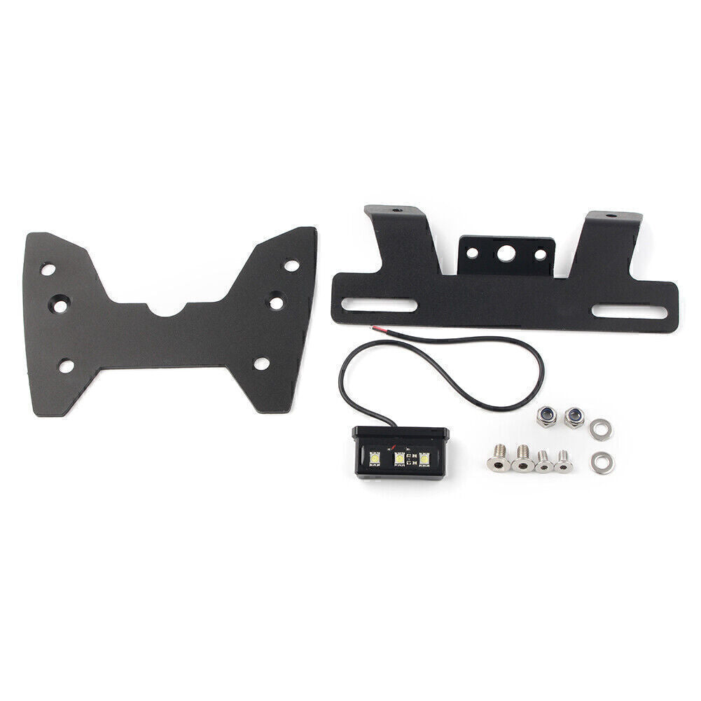 Rear License Plate Holder License Frmae Black Fit for Suzuki GSX-R 600 2008-2010 09