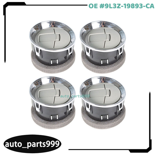 4-piece pack for 2009-2014 interior dashboard air vents Louvre 9L3Z-19893-CA- n