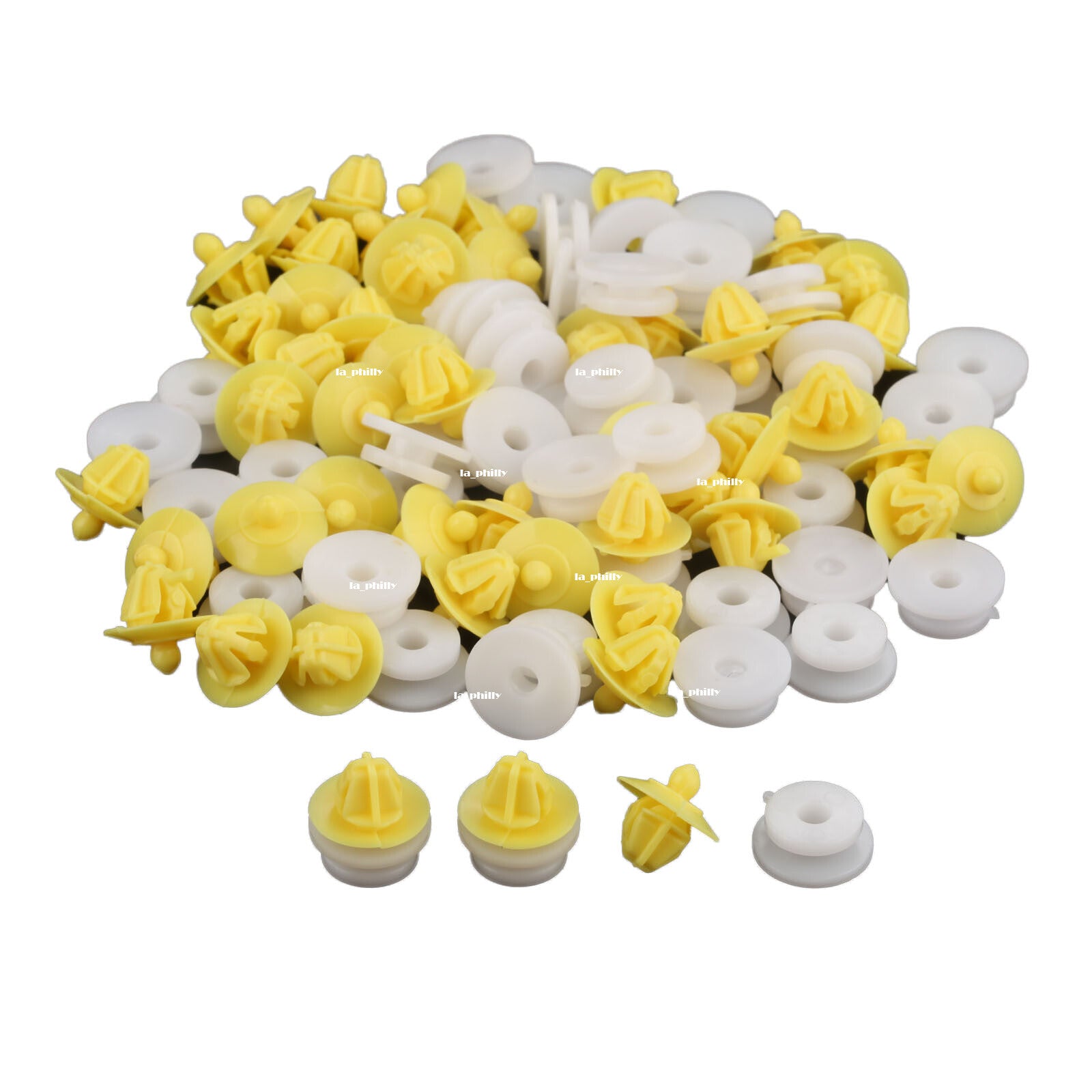 50Pcs Mounting Door Panel Interior Trim Clips Fit for Renault Megane Traffic Safrane