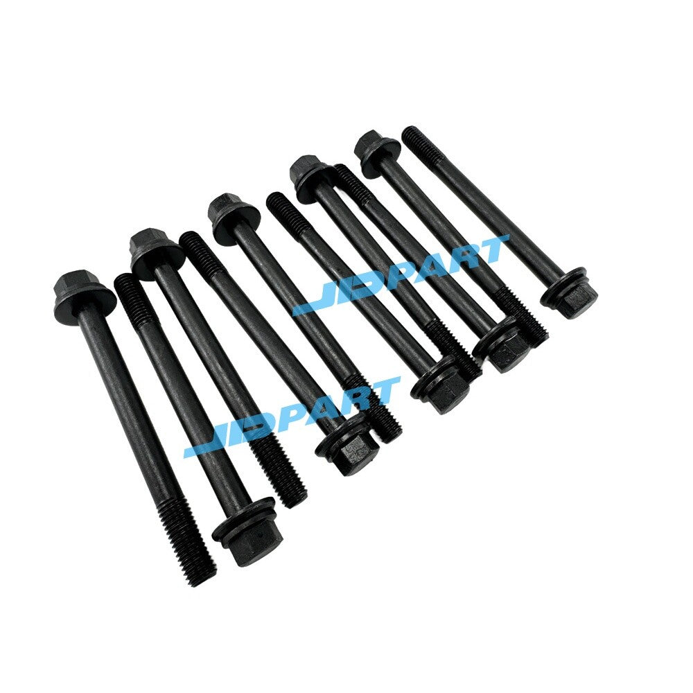 10-pack H25 cylinder head bolts for excavator engine parts -
