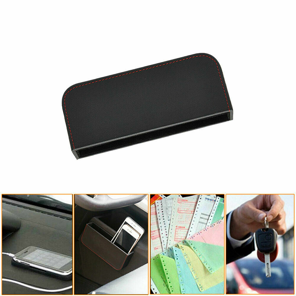 Car Auto Accessories Phone Organizer Storage Bag Box Holder Car Universal Black