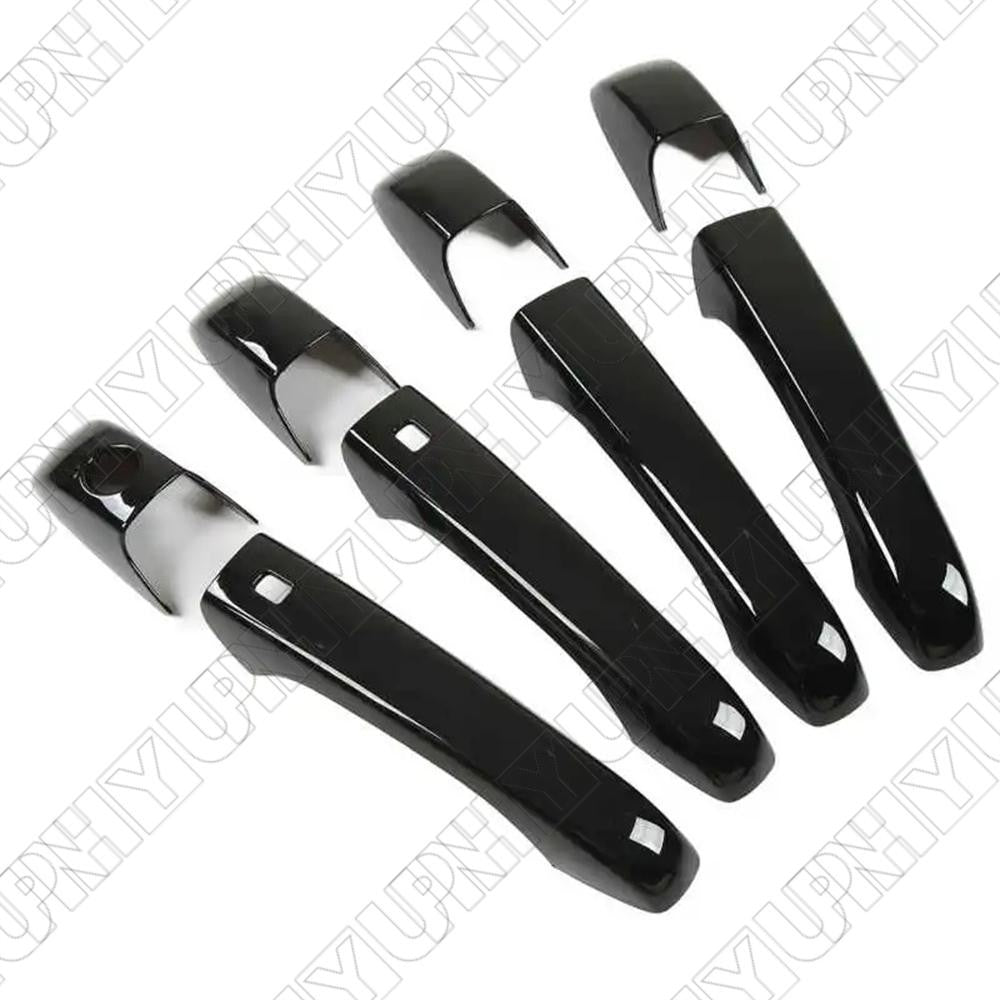 Glossy Black Door Handle Cover for Jeep for Grand Cherokee for Dodge Durango 2011-20