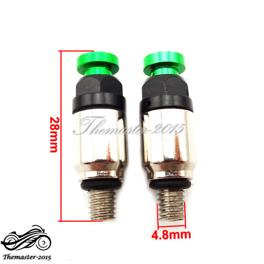 Front Fork Air Bleeder Valves For Motocross Dirt Bike KX 250F 450F KXF250 KXF450 Q