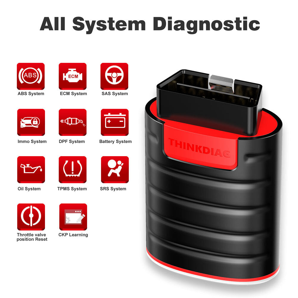 THINKDIAG X431 PRO Bidirectional OBD2 Scanner Diagnostic Tool OBDII Code Reader