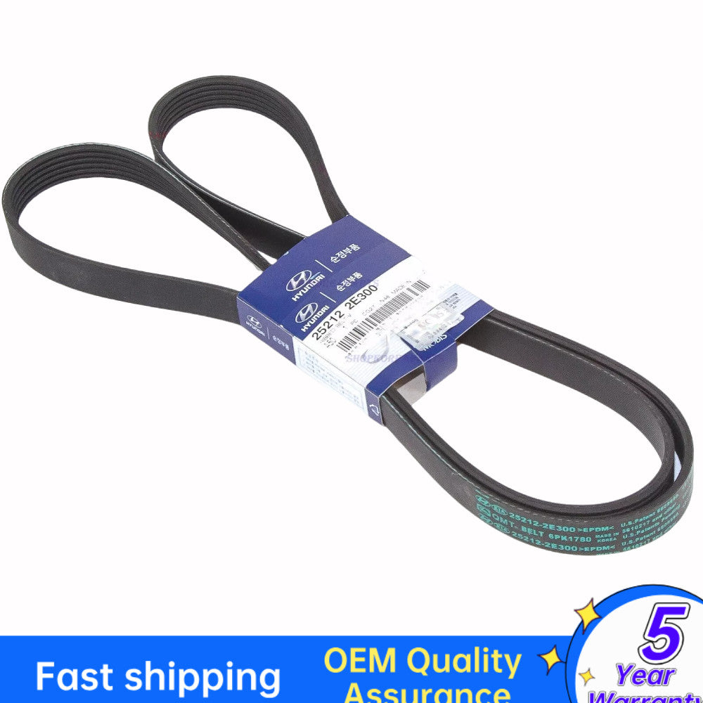 snake-shaped V-belt suitable for sizes 16-20 for Tucson for Veloster for Elantra 252122E300