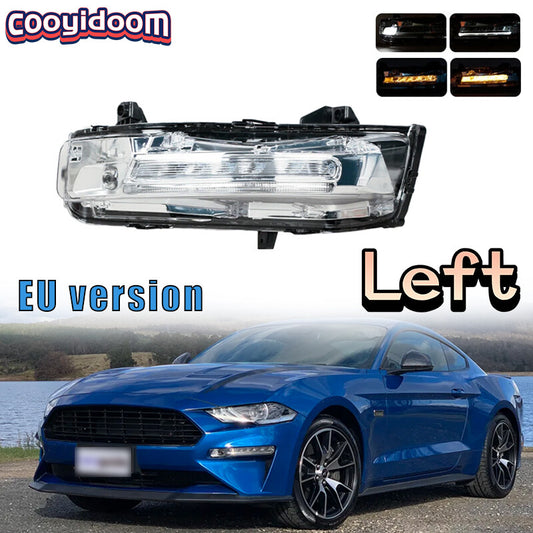 1Pcs LH LED Front Fog lights DRL Fog Lamp for Ford for Mustang 2018-2020 EU versions