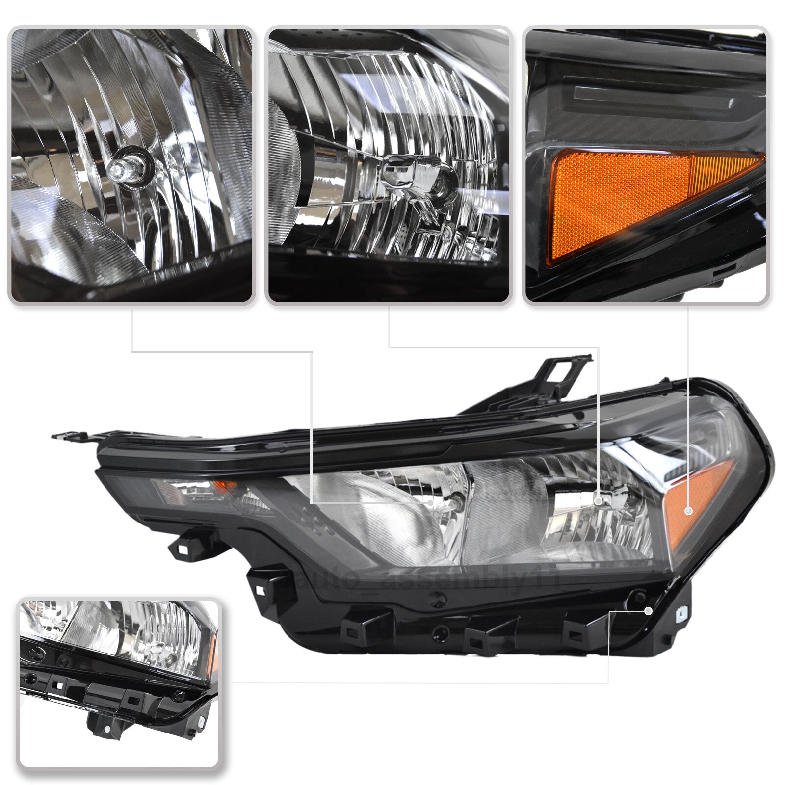 Halogen headlights for Chevrolet Colorado 2023 2024 2025, left drive, model 85045266