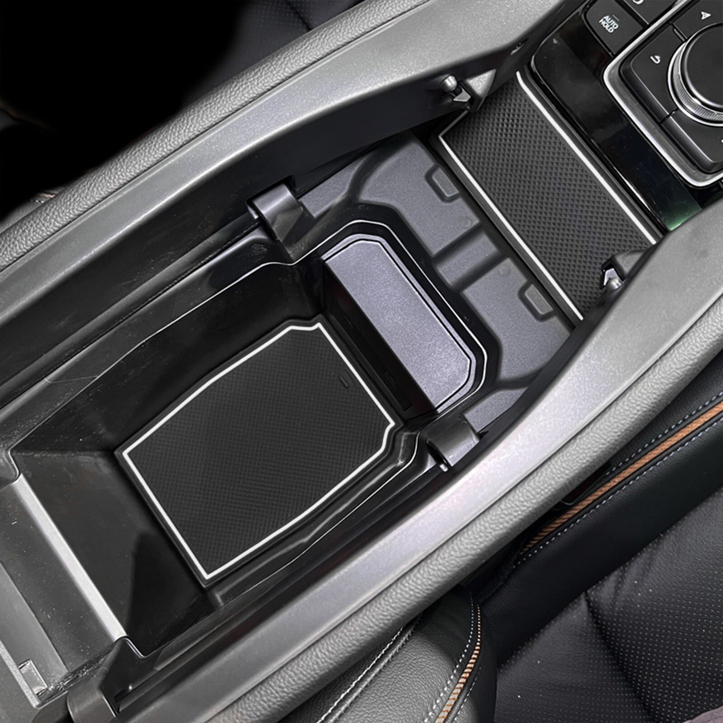 Anti-Slip Gate Slot Cup Mat for Mazda CX-50 Door Pad Interior Accessories White