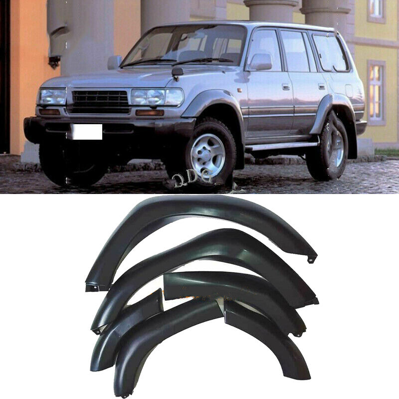 Black Fender Flares Wheel Arches Wide body for Toyota for Land Cruiser LC/FJ80 91-97