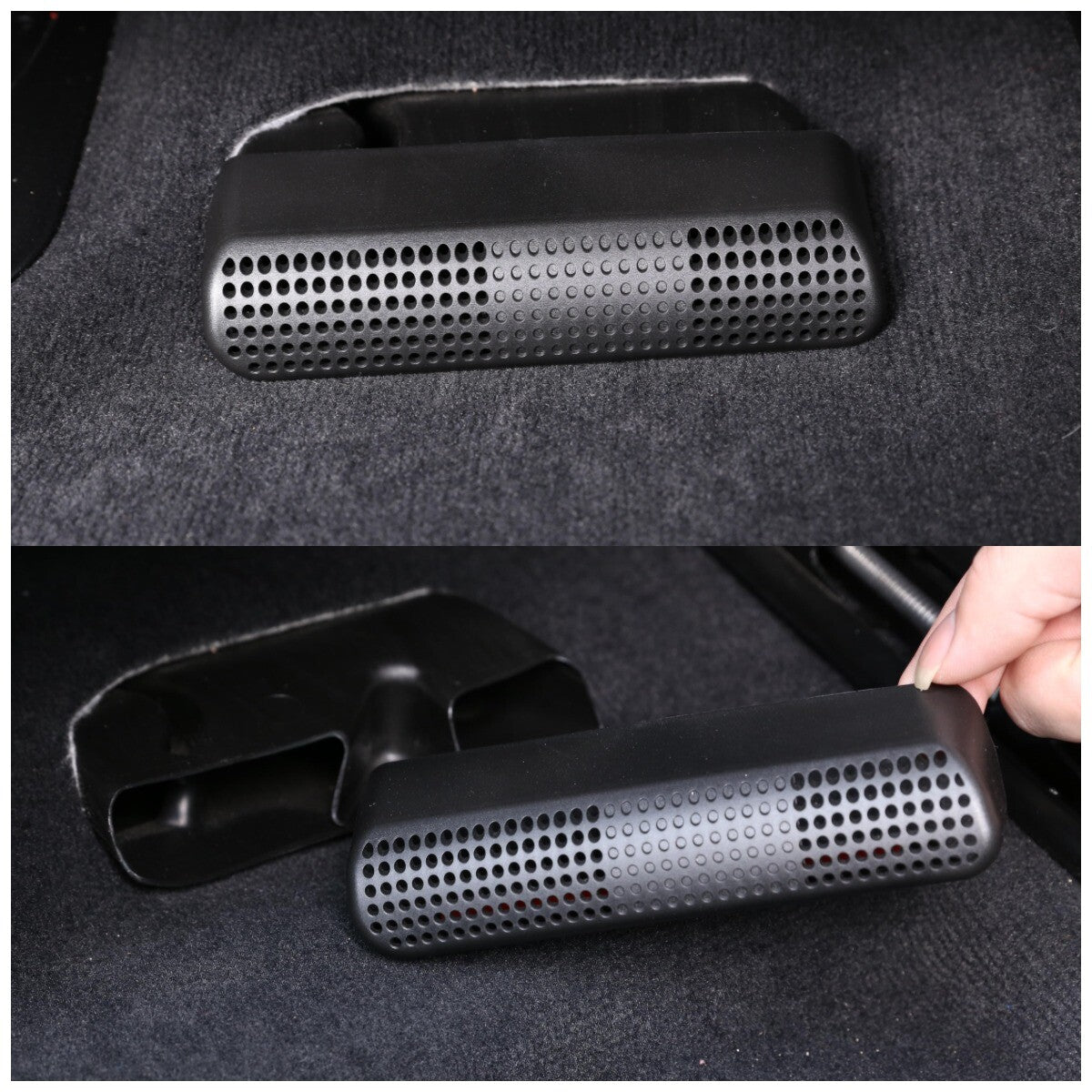 2-Pack Metal Interior for Seat Base Angle Protection Cover for LR for Defender 90 110 04-19- v