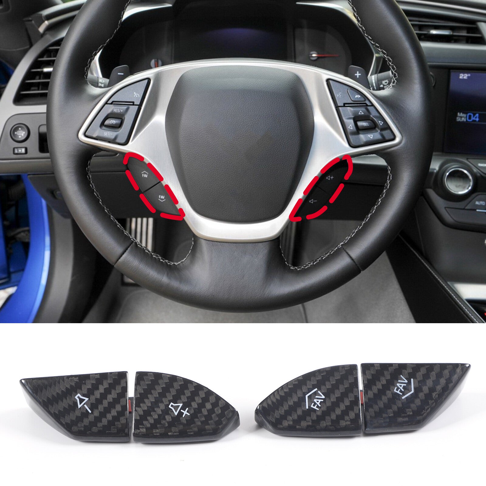 10-Piece Carbon Fiber Interior Trim Kit for 86/for Subaru BRZ 2012-2020- v