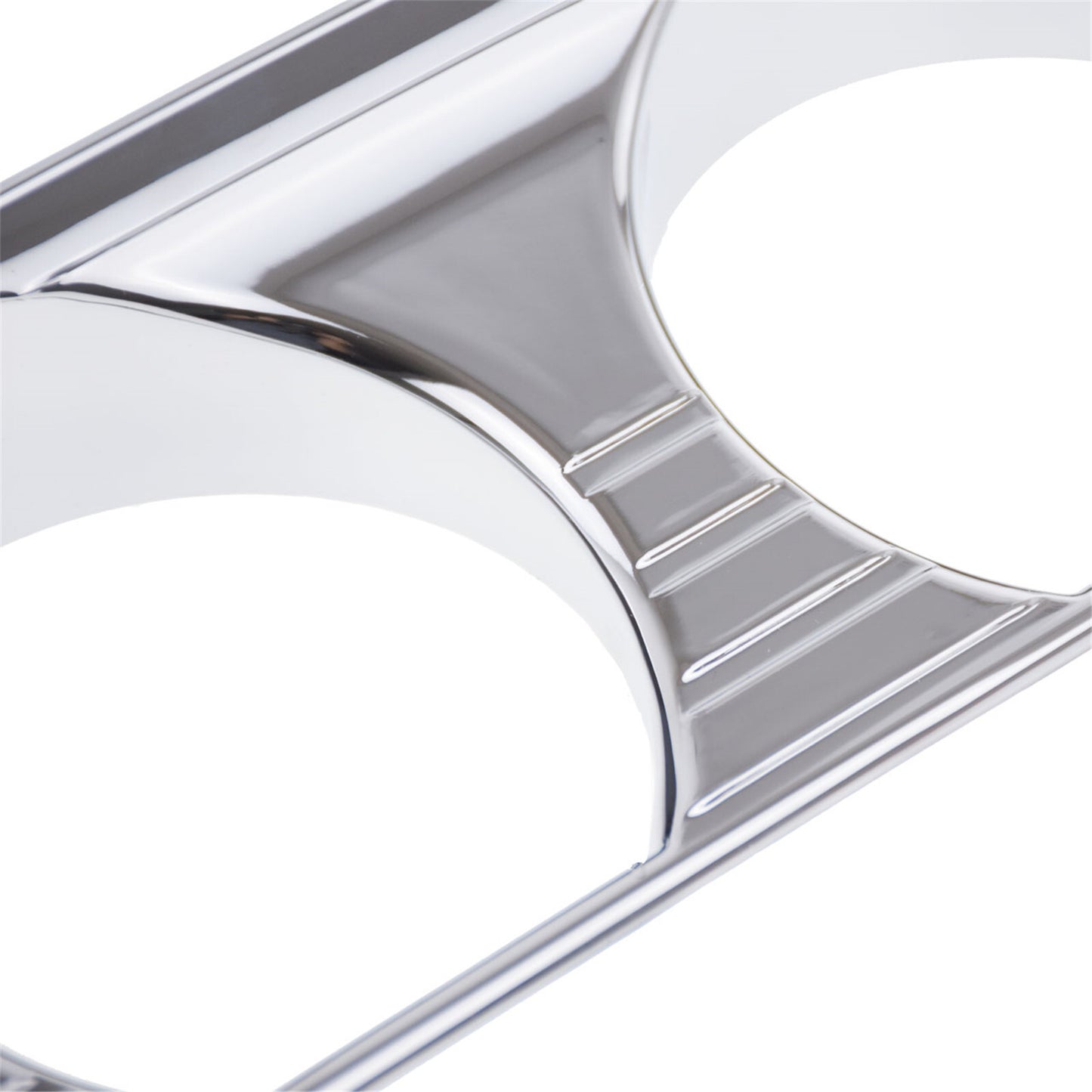 Chrome Tri-Line Gauge Trim Covers Fit For Touring Electra Street Glide 2014-2023 Q