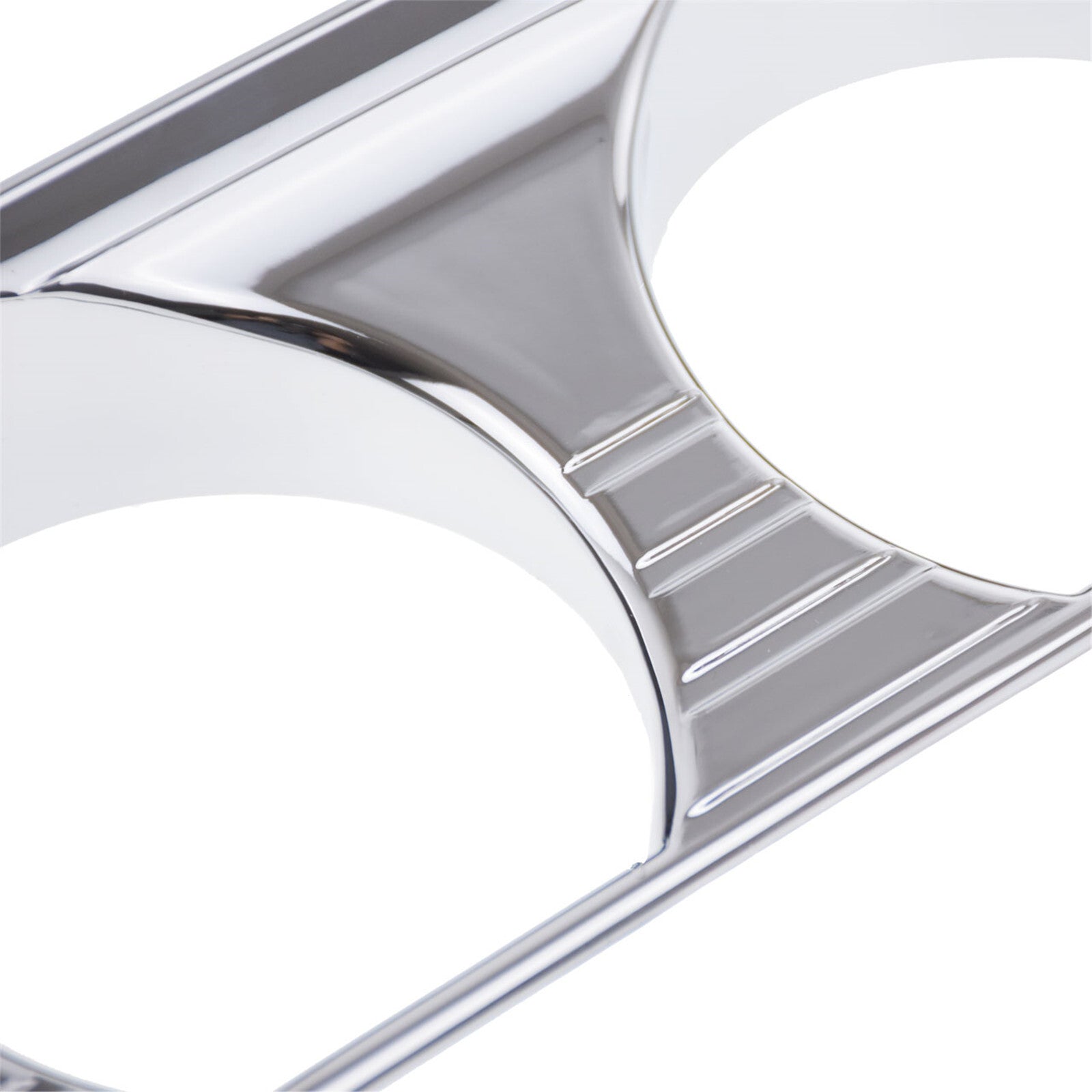 Chrome Tri-Line Gauge Trim Covers Fit For Touring Electra Street Glide 2014-2023 Q