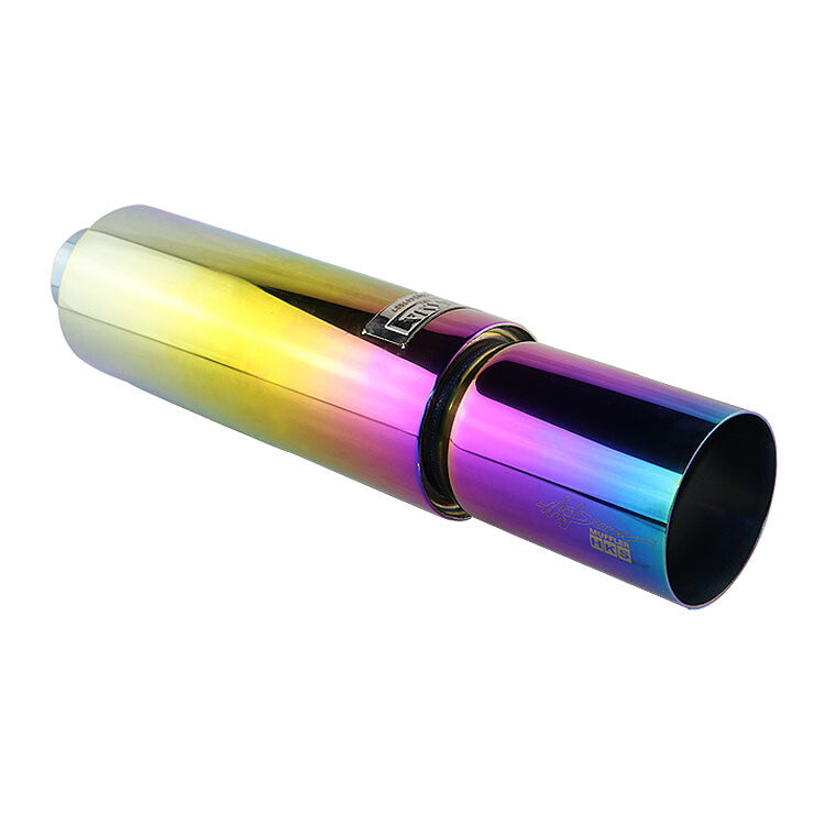 2.5 inlet Straight Flow Racing Exhaust Muffler 3.5 Outlet Body 5 500mm