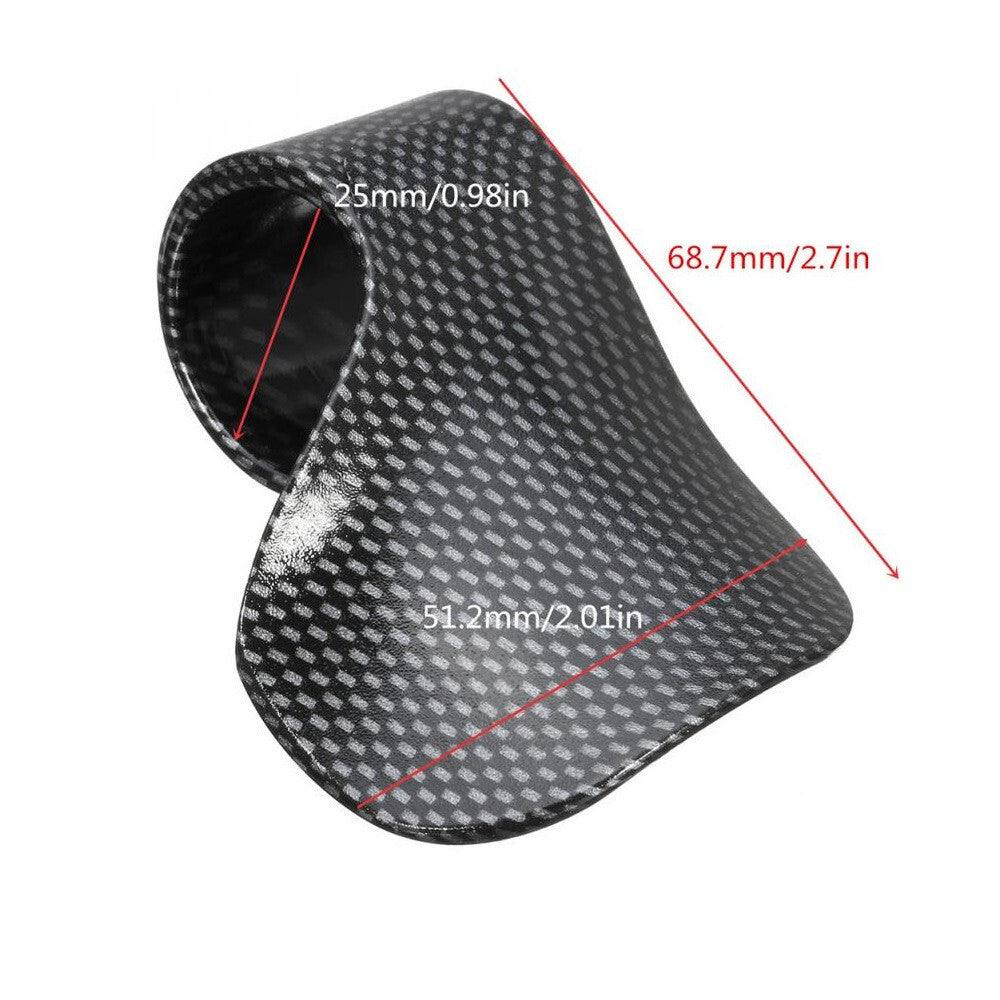 Carbon Fiber Look Cruise Control Throttle Assist Rest Aid Grip For Motorcycle Q