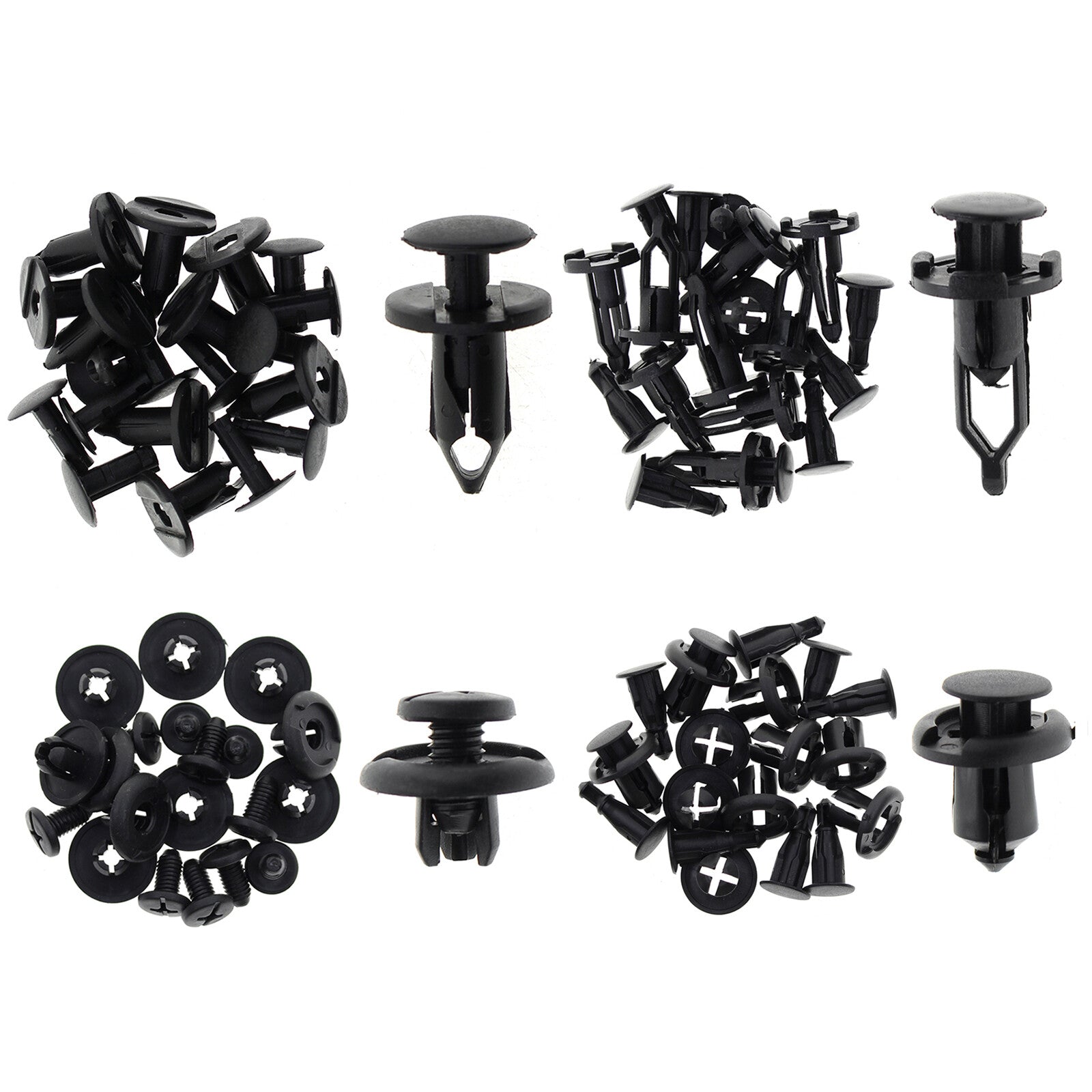 40PCS Car Push Retainer Pin Bumper Rivet Trim Moulding Clip Kit for Mercury for Mini