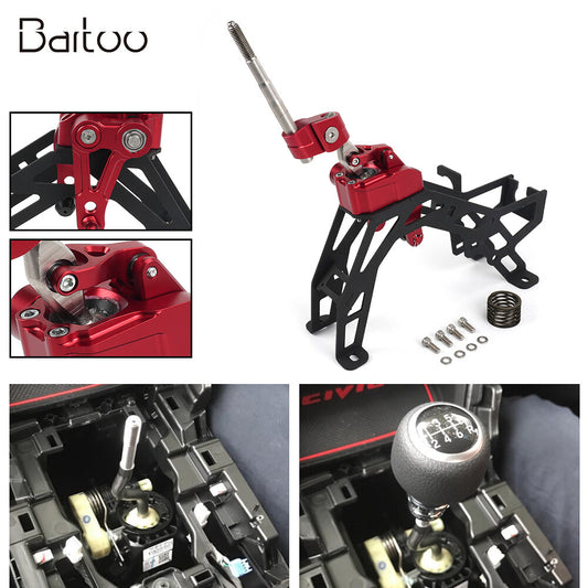 Adjustable Short Shifter Assembly Dust Red for 2016-2021 for Honda for Civic Si FK8 6MT Q