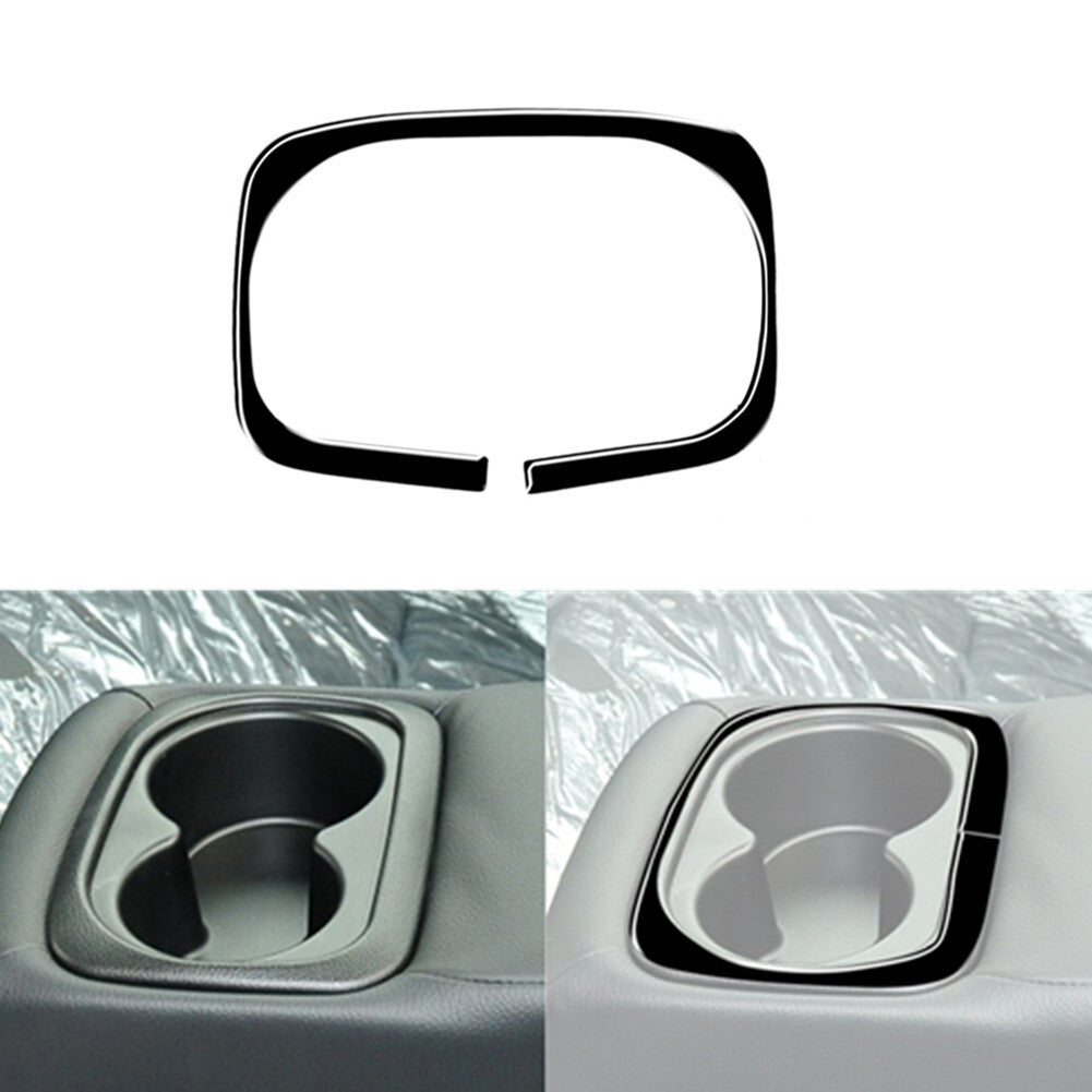 Red Carbon Fiber Central Control Air Outlet Panel Trim for Audi A4 S4 2005-2008 v
