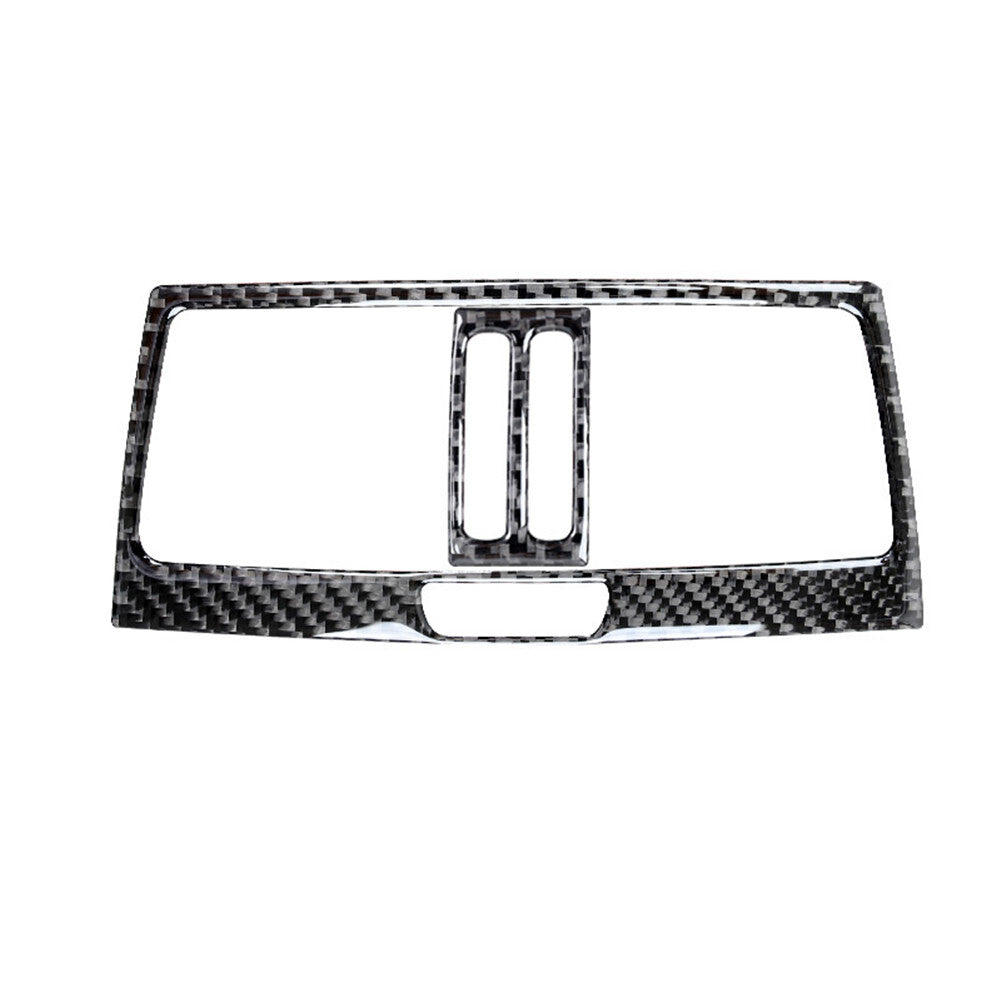 Suitable for Mazda 3 Axela 2019-2023 carbon fiber front bumper fog lampshade decoration- v