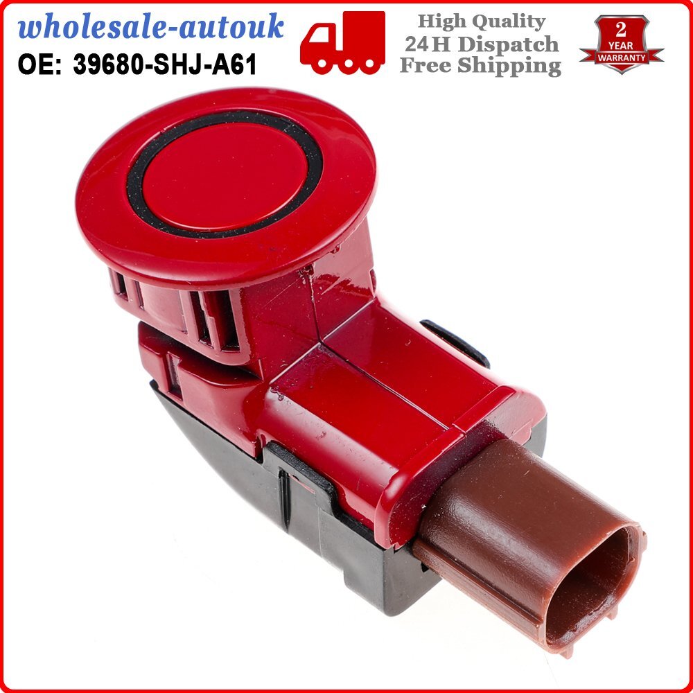 FRONT REAR PARKING SENSOR PDC for HONDA ODYSSEY CRV CR-V 07-12 39680-SHJ-A61 RED Q