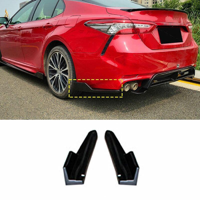 Bright Black Rear Bumper Lip Chin Spoiler Splitter for Toyota for Camry 2018-2020