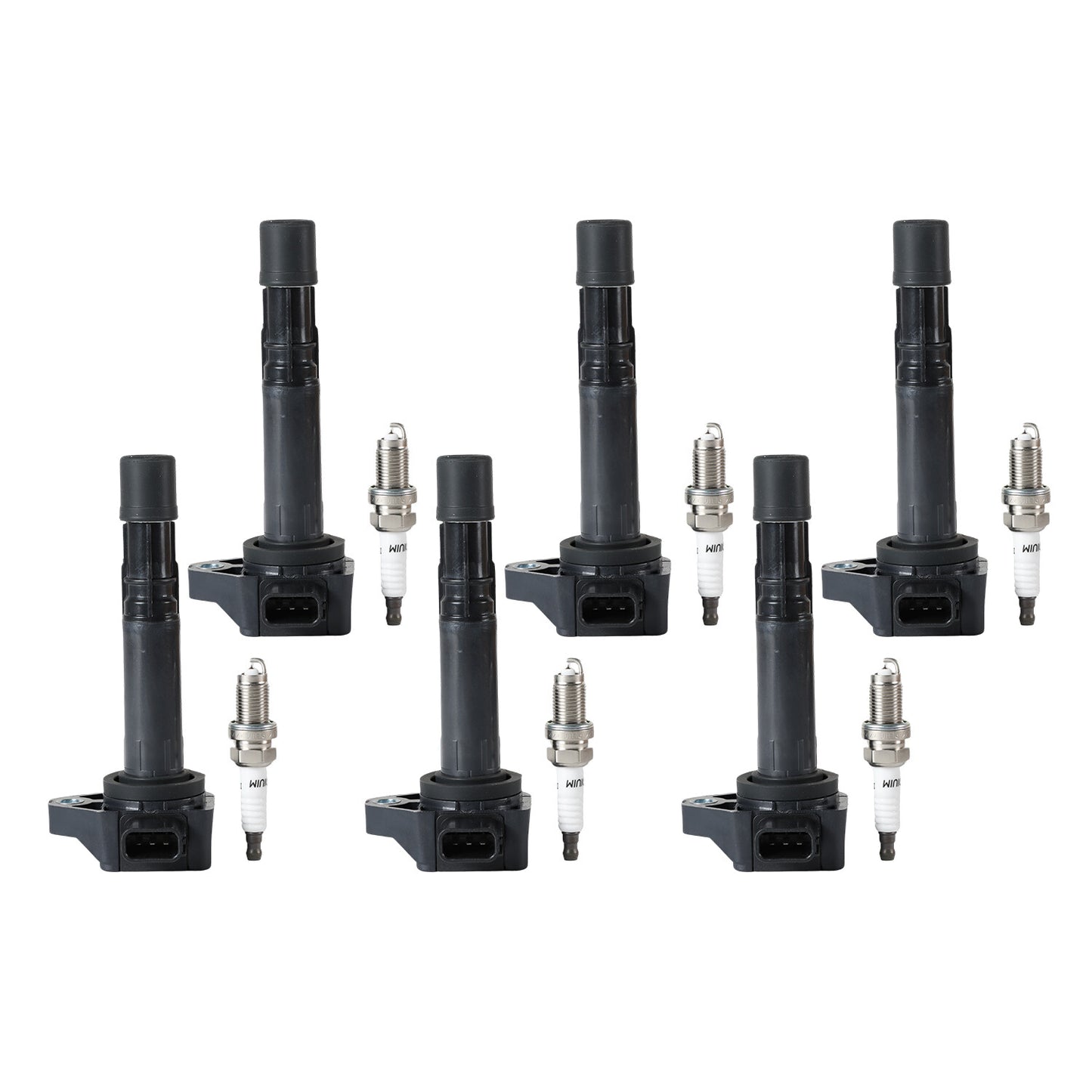 UF400 Ignition Coil Set For 6732302 for Acura MDX for Honda for Civic Pilot Ridgeline