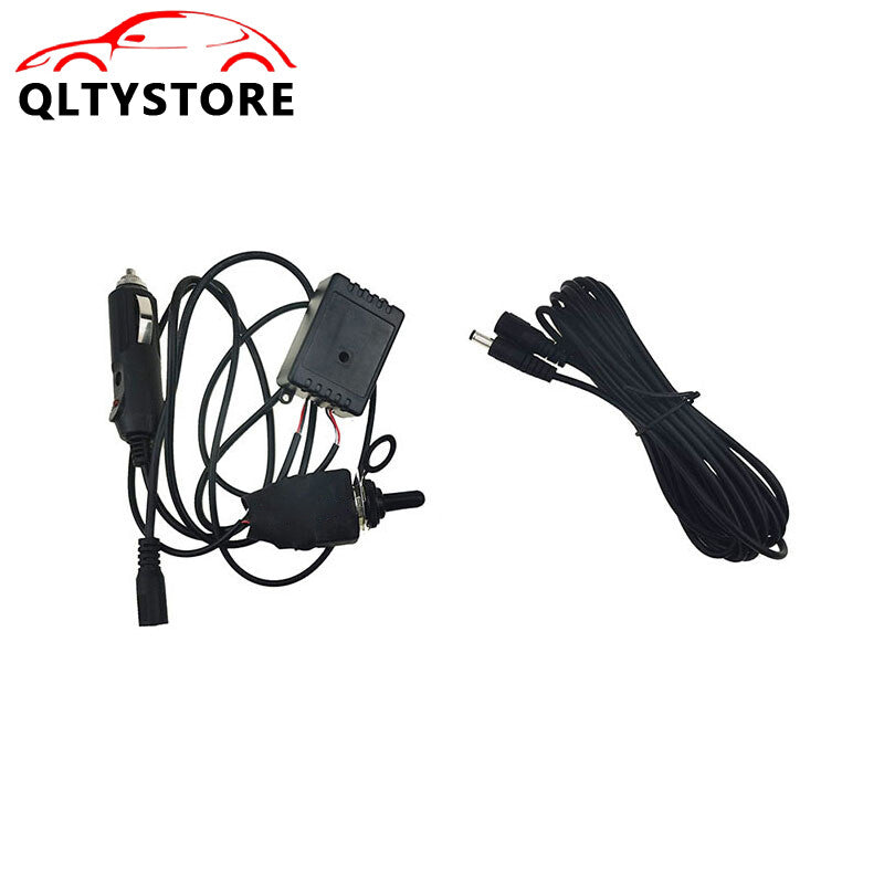 Electric Exhaust Valve Manual Switch Control Line Box +3.5M Extension Power Cord Q