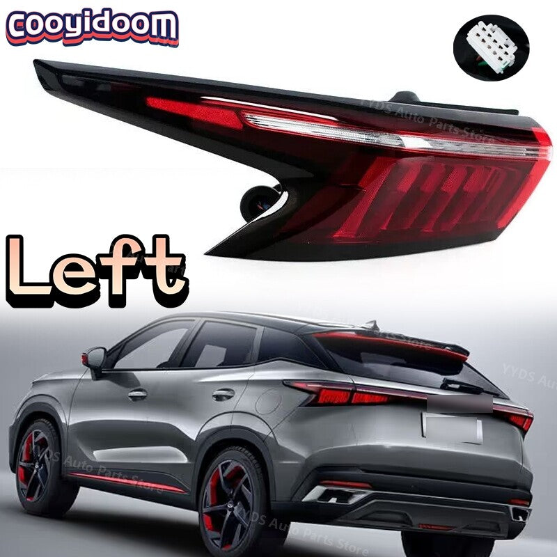 1Pcs Left Rear Tail Light Reversing Light Warning Light for Chery Omoda 5
