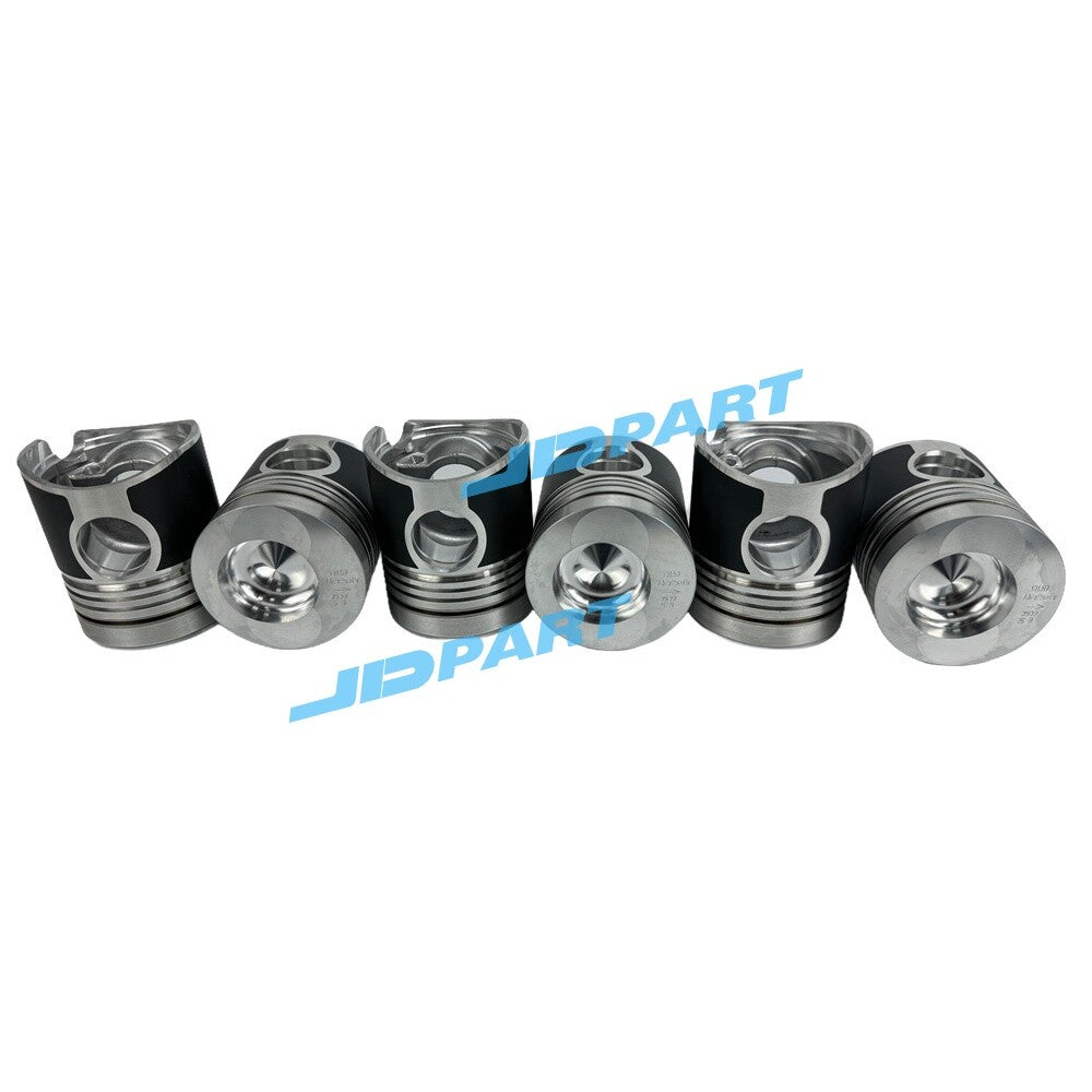 Premium 6-piece BF6L913 piston kit 02236683 for Deutz engine parts -