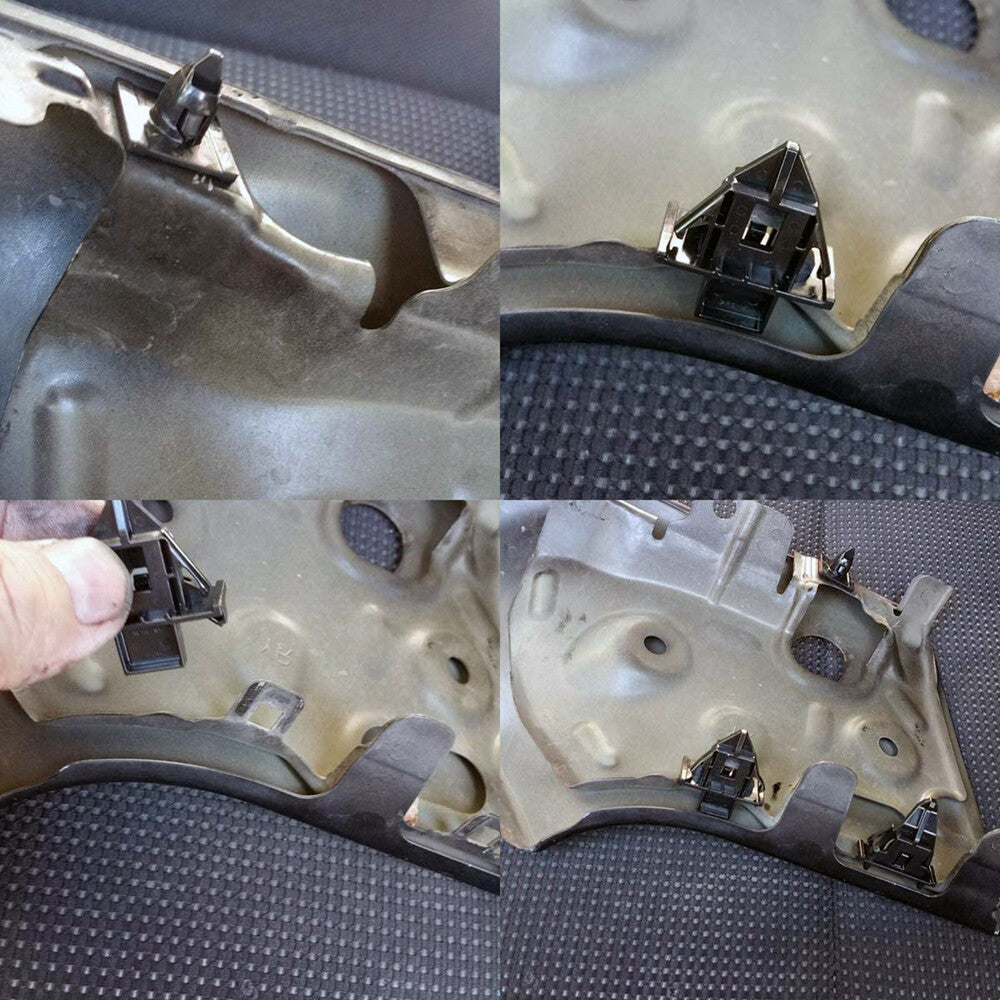 8.2-foot SUV black rubber lip skirt protection front bumper boiler side fork- v