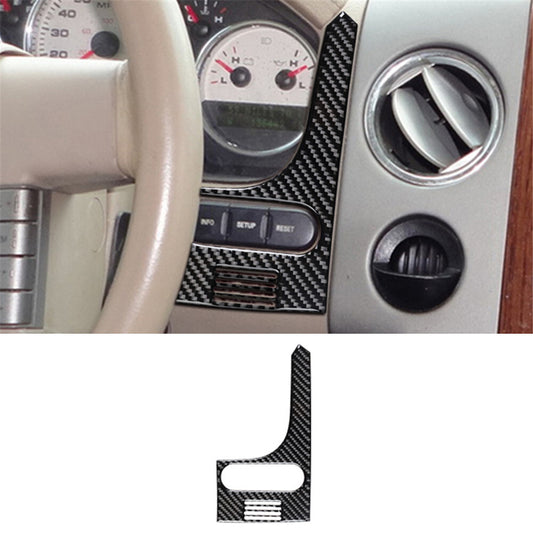Carbon Fiber Interior Right Of Speedometer Cover Trim for Ford F-150 FX4 2004-08