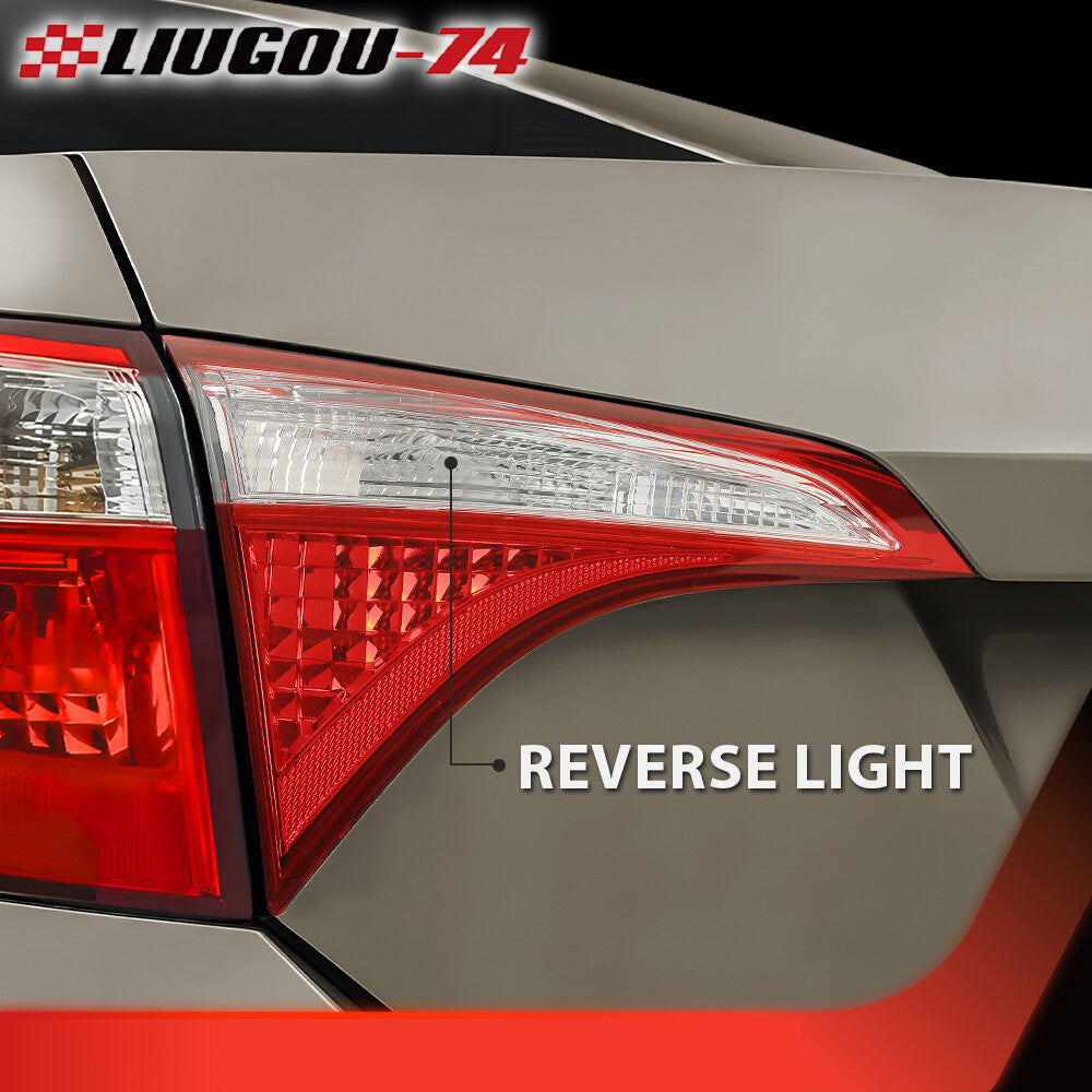 Fits 2014 15 2016 for Corolla Tail Light Brake Light Inside Left Driver Side - v