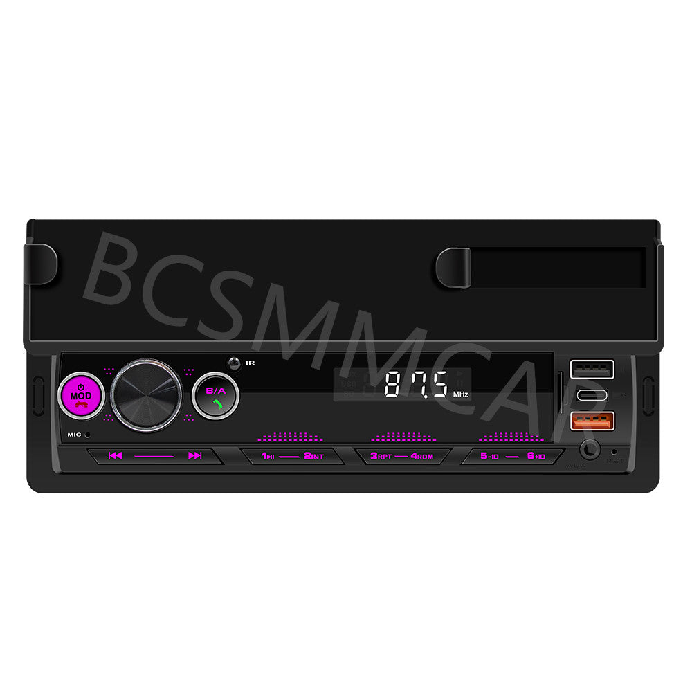 Bluetooth Car Stereo Audio In-Dash FM AUX Input Receiver MP3 Radio Player TF USB