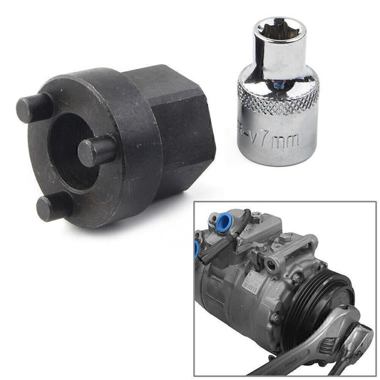 AC COMPRESSOR CLUTCH HUB REMOVER TOOL for Mercedes 5SEL12C,6SEL14C,6SEL16C