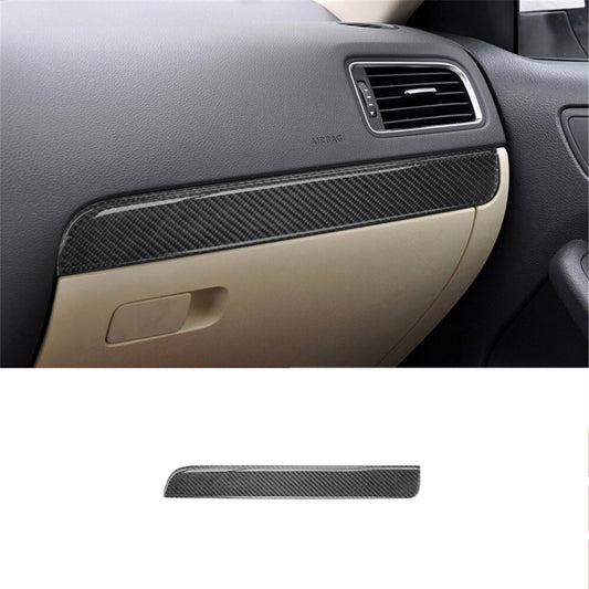 2x Carbon Fiber Exterior Car Window B-Pillar Cover Trim Strip for Model Y v