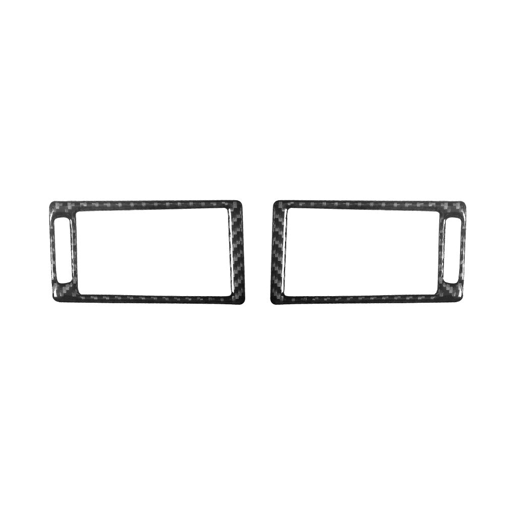 6Pcs Carbon Fiber Interior Door Handle Panel Cover Trim for Audi Q7 2007-2015 v