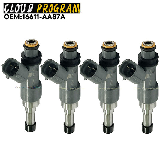 4PC 16611-AA88A fuel Injectors for 2015-2017 for Subaru Outback 2.5L H4 16611-AA87A v