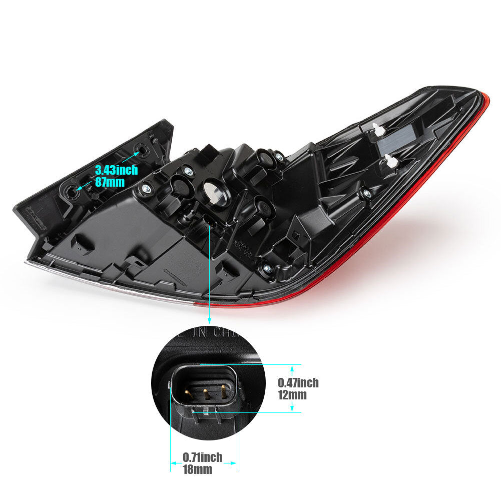 LED taillights 33550-T20-A01, suitable for Honda for Civic sedans 2022-2023, left side