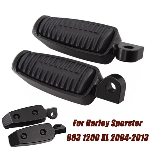 CNC rear foot spike passenger footstool suitable for Harley Sportster XL 883 1200 2004-2013- n