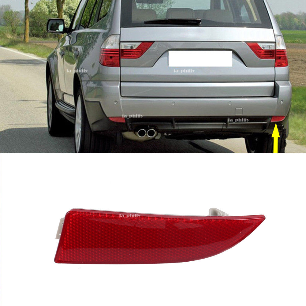 Rear Bumper Cover Right Reflector Red for BMW X3 2004-2010 63147162218 Q